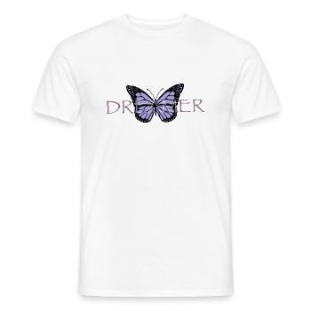 Rêveur de papillon - T-shirt homme - blanc - Devant - AI Model Male 178 dark (178cm)