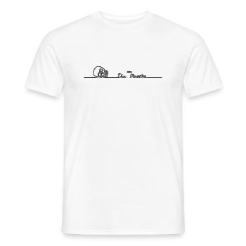 Totenkopf Skull - Dias los muertos - - Männer T-Shirt - Weiß - Vorne - AI Model Male 178 dark (178cm)