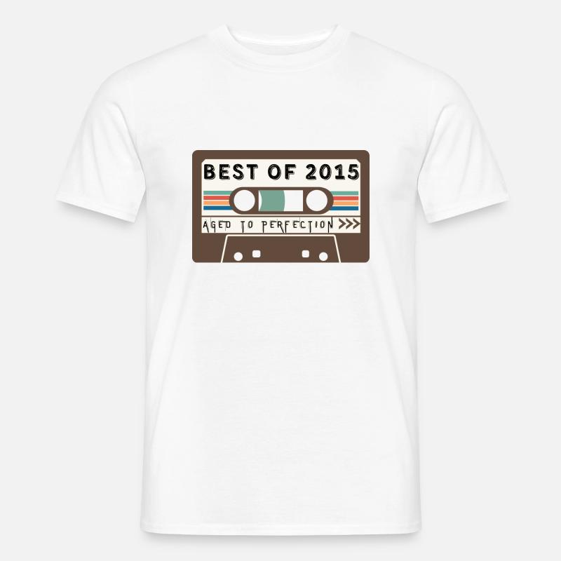 Das Beste aus 2015 - Männer T-Shirt - Weiß