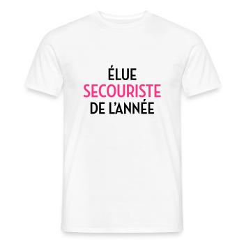 Erste Hilfe / Retter / Retterin / Arzt - Männer T-Shirt - Weiß - Vorne - AI Model Male 178 dark (178cm)