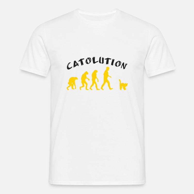 Catolution - Men's T-Shirt - white