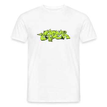 Graffiti Street Art Sprühfarben cooler Künstler Urban - Männer T-Shirt - Weiß - Vorne - AI Model Male 178 dark (178cm)