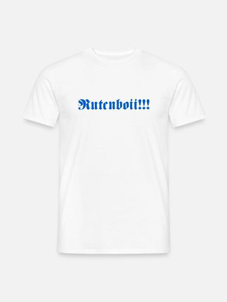 Ravensburg Rutenfest - Rutenboii!!! - Männer T-Shirt - Weiß