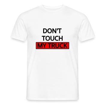 Truck - Männer T-Shirt - Weiß - Vorne - AI Model Male 178 dark (178cm)