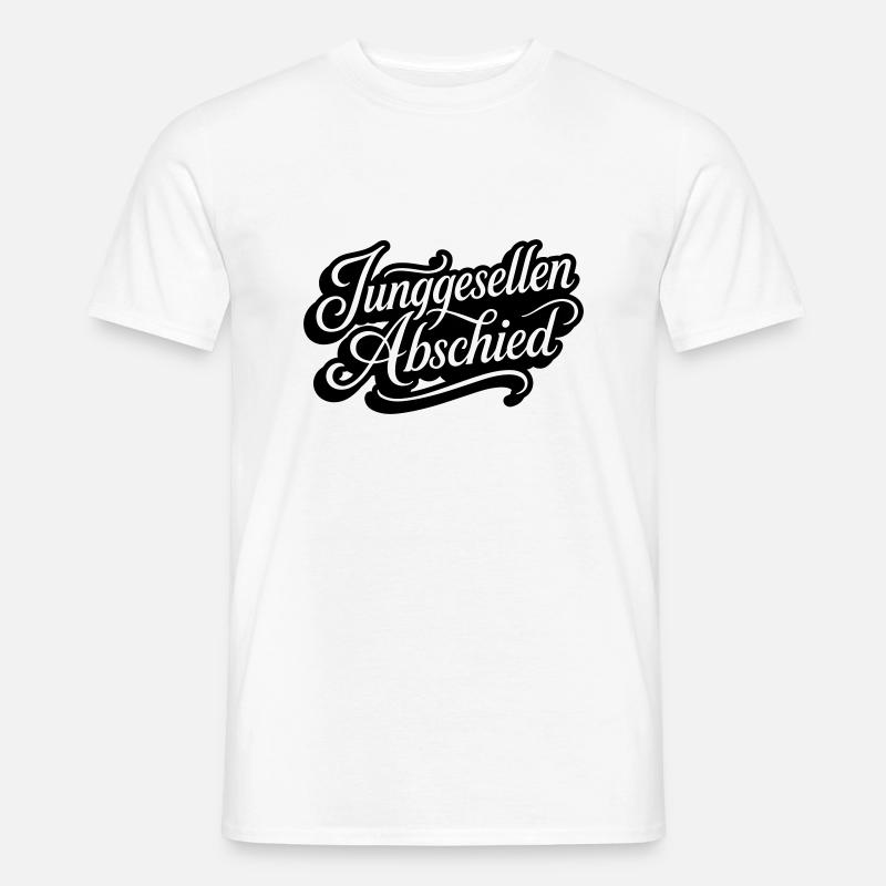 Jga Junggesellenabschied - Männer T-Shirt - Weiß