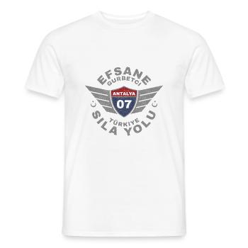 Antalya - Men's T-Shirt - white - Front - AI Model Male 178 dark (178cm)