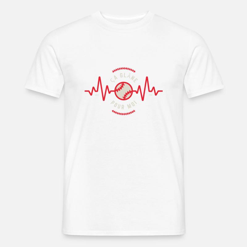 Ça Glâne pour moi - Modèle 54 - T-shirt homme - blanc