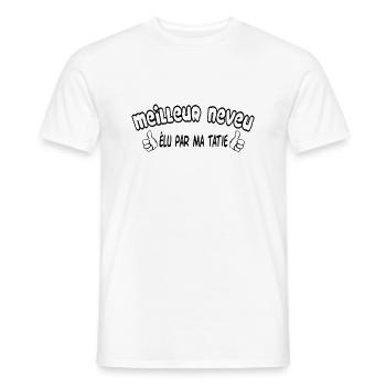 Best Niece - Men's T-Shirt - white - Front - AI Model Male 178 dark (178cm)