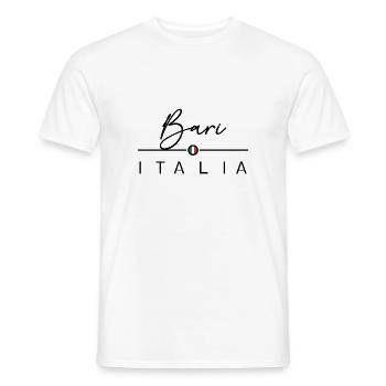 Italia - Bari - Italien - Italy - Men's T-Shirt - white - Front - AI Model Male 178 dark (178cm)