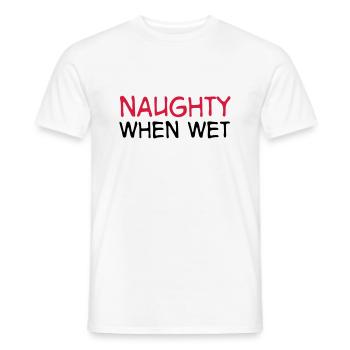 2541614 15549878 natation - T-shirt homme - blanc - Devant - AI Model Male 178 dark (178cm)