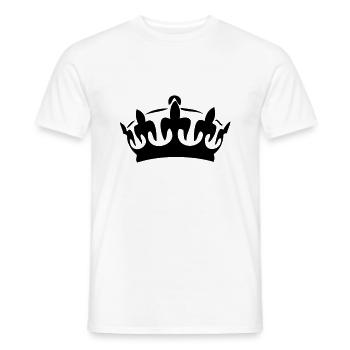 tiara_2 - Männer T-Shirt - Weiß - Vorne - AI Model Male 178 dark (178cm)