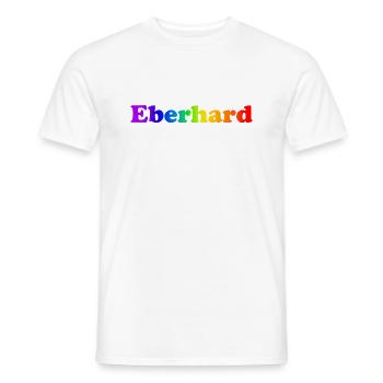 Eberhard - Men's T-Shirt - white - Front - AI Model Male 178 dark (178cm)