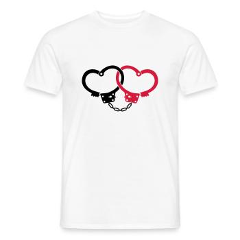 bachelor party - Men's T-Shirt - white - Front - AI Model Male 178 dark (178cm)