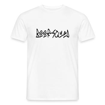 beer-squad - Männer T-Shirt - Weiß - Vorne - AI Model Male 178 dark (178cm)