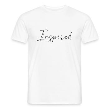 Imspired - T-shirt homme - blanc - Devant - AI Model Male 178 dark (178cm)