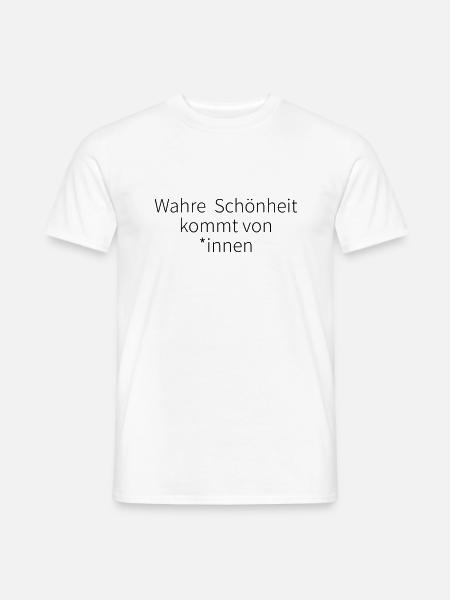 innen - Männer T-Shirt - Weiß