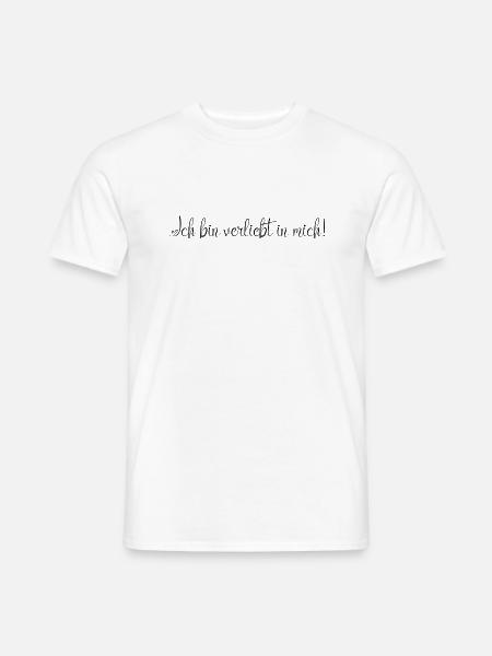 Verliebt - Männer T-Shirt - Weiß