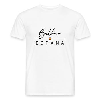 Spain - Bilbao - Spanien - Espana - Männer T-Shirt - Weiß - Vorne - AI Model Male 178 dark (178cm)