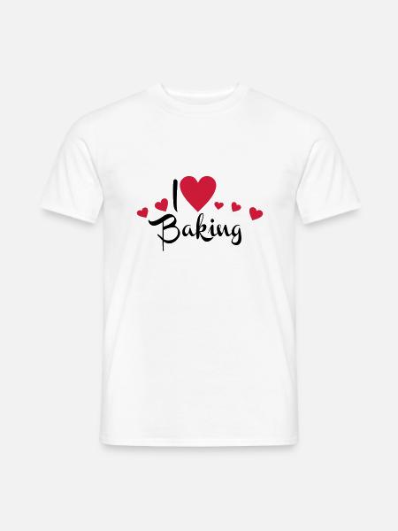 bake - Men's T-Shirt - white