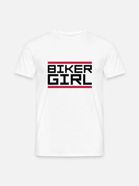 Bar logo biker - Men's T-Shirt - white