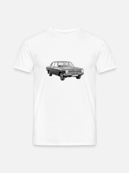 Wolga GSZ M 24 Pkw UdSSR Russland Sowjetunion - Männer T-Shirt - Weiß