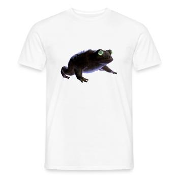 Rana - T-shirt uomo - bianco - Fronte - AI Model Male 178 dark (178cm)