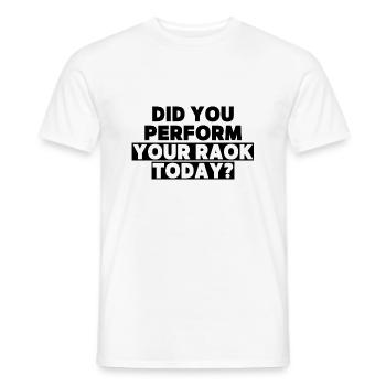 Random Act Of Kindness - Men's T-Shirt - white - Front - AI Model Male 178 dark (178cm)