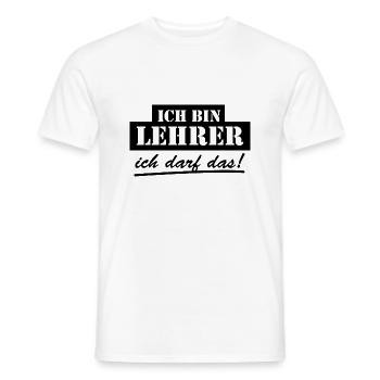 Lustiger Spruch Bild Witzig Humor Geschenkidee - Männer T-Shirt - Weiß - Vorne - AI Model Male 178 dark (178cm)