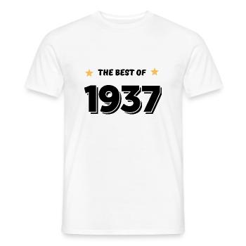 Das Beste von 1937 - Männer T-Shirt - Weiß - Vorne - AI Model Male 178 dark (178cm)