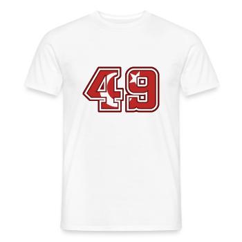 Muş - Männer T-Shirt - Weiß - Vorne - AI Model Male 178 dark (178cm)