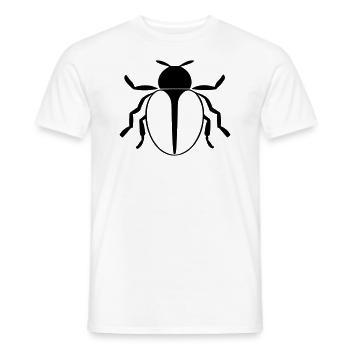 Ladybug - Men's T-Shirt - white - Front - AI Model Male 178 dark (178cm)