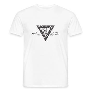 Ridgeback Safari Giraffe - Männer T-Shirt - Weiß - Vorne - AI Model Male 178 dark (178cm)