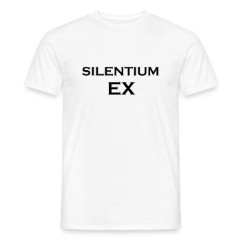 Cadeau étudiant Silentium Ex Bude Connection - T-shirt homme - blanc - Devant - AI Model Male 178 dark (178cm)