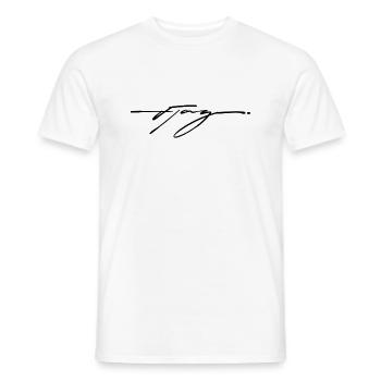 Merino - T-shirt homme - blanc - Devant - AI Model Male 178 dark (178cm)