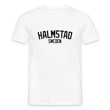 Halmstad - Men's T-Shirt - white - Front - AI Model Male 178 dark (178cm)