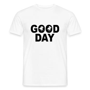 Equestrian Equestrian - Men's T-Shirt - white - Front - AI Model Male 178 dark (178cm)