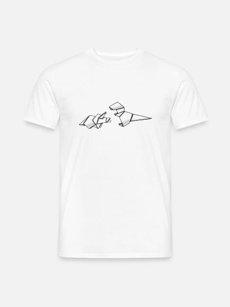 Dino Friends - Men's T-Shirt - white