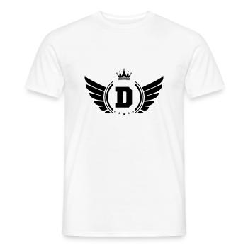 Armoiries D - T-shirt homme - blanc - Devant - AI Model Male 178 dark (178cm)