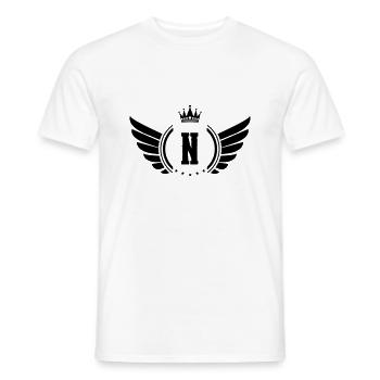 wappen n - Männer T-Shirt - Weiß - Vorne - AI Model Male 178 dark (178cm)