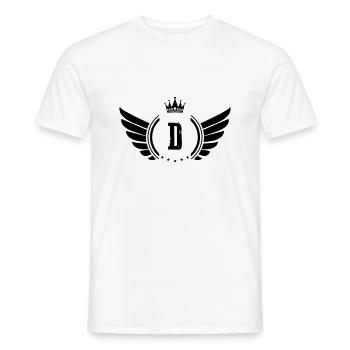 Coat of arms D - Men's T-Shirt - white - Front - AI Model Male 178 dark (178cm)