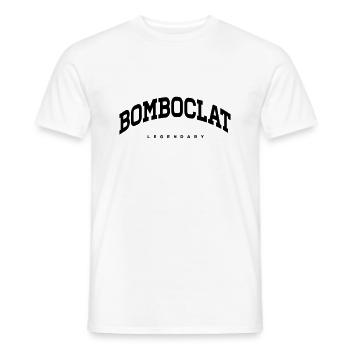 Bomboclat - Männer T-Shirt - Weiß - Vorne - AI Model Male 178 dark (178cm)