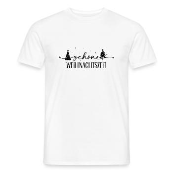 Schöne Weihnachtszeit - Männer T-Shirt - Weiß - Vorne - AI Model Male 178 dark (178cm)