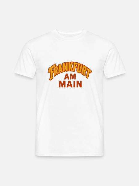 Frankfurt am Main - Männer T-Shirt - Weiß