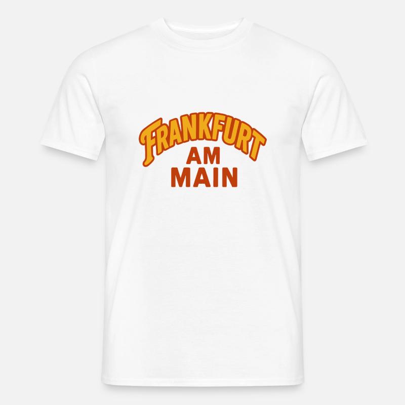 Frankfurt am Main - Männer T-Shirt - Weiß