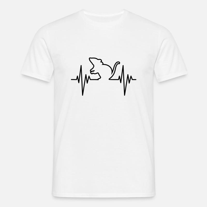 Mouse Pulse - Men's T-Shirt - white
