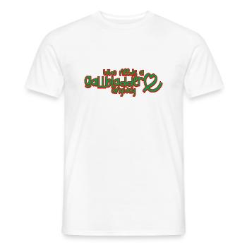 Who Needs A Gallbladder Anyway 2 - Men's T-Shirt - white - Front - AI Model Male 178 dark (178cm)