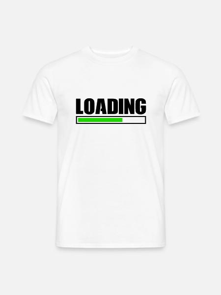 Loading - Men's T-Shirt - white