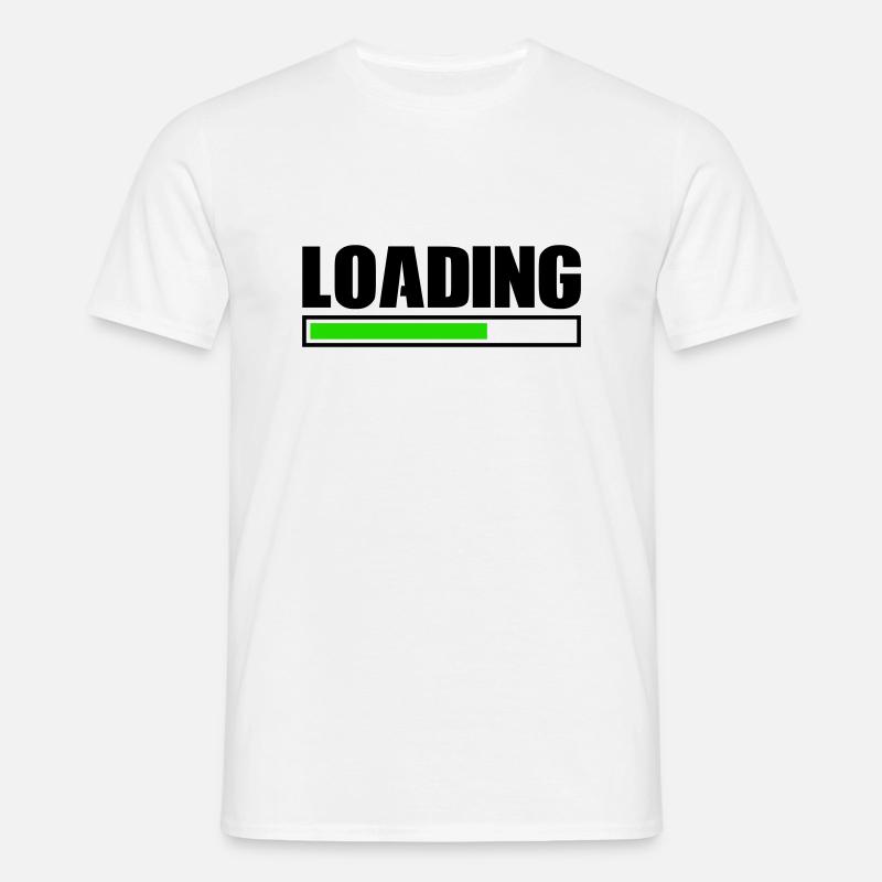 Loading - Men's T-Shirt - white