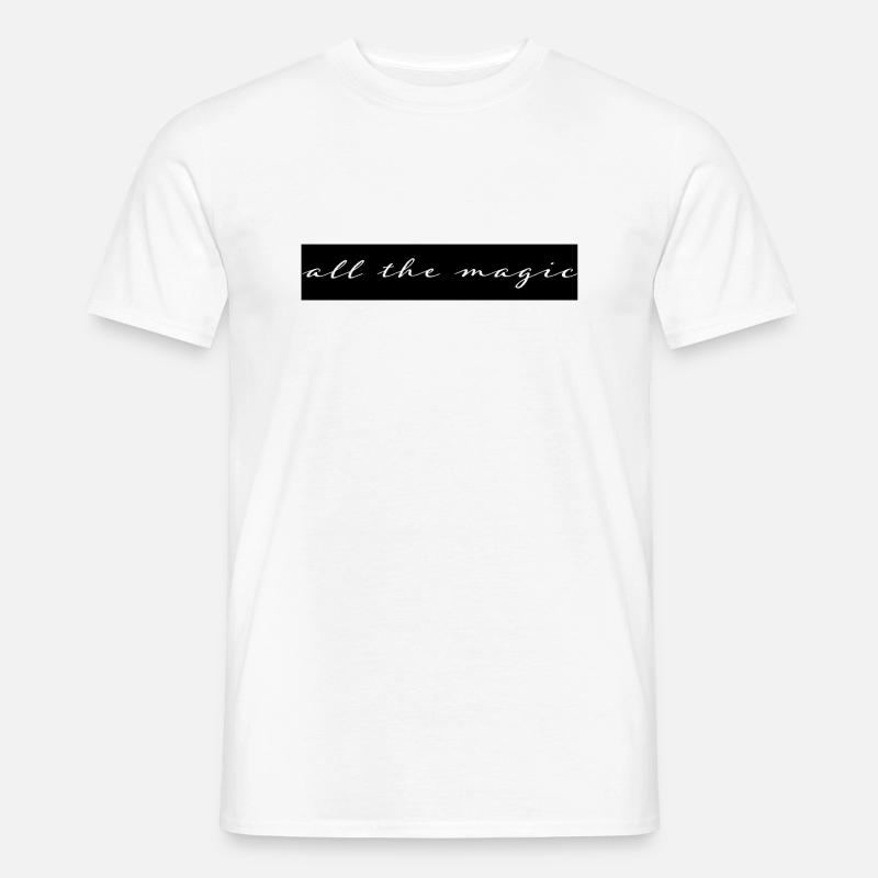 AllTheMagicB2 - Männer T-Shirt - Weiß