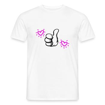 ELUE meilleure maman - T-shirt homme - blanc - Devant - AI Model Male 178 dark (178cm)